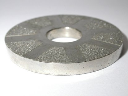 Segmentierte Schleifscheibe